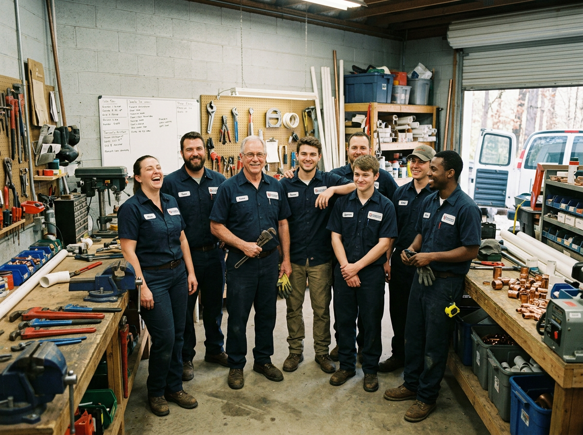 The Powhatan Faucet Repair Pros team