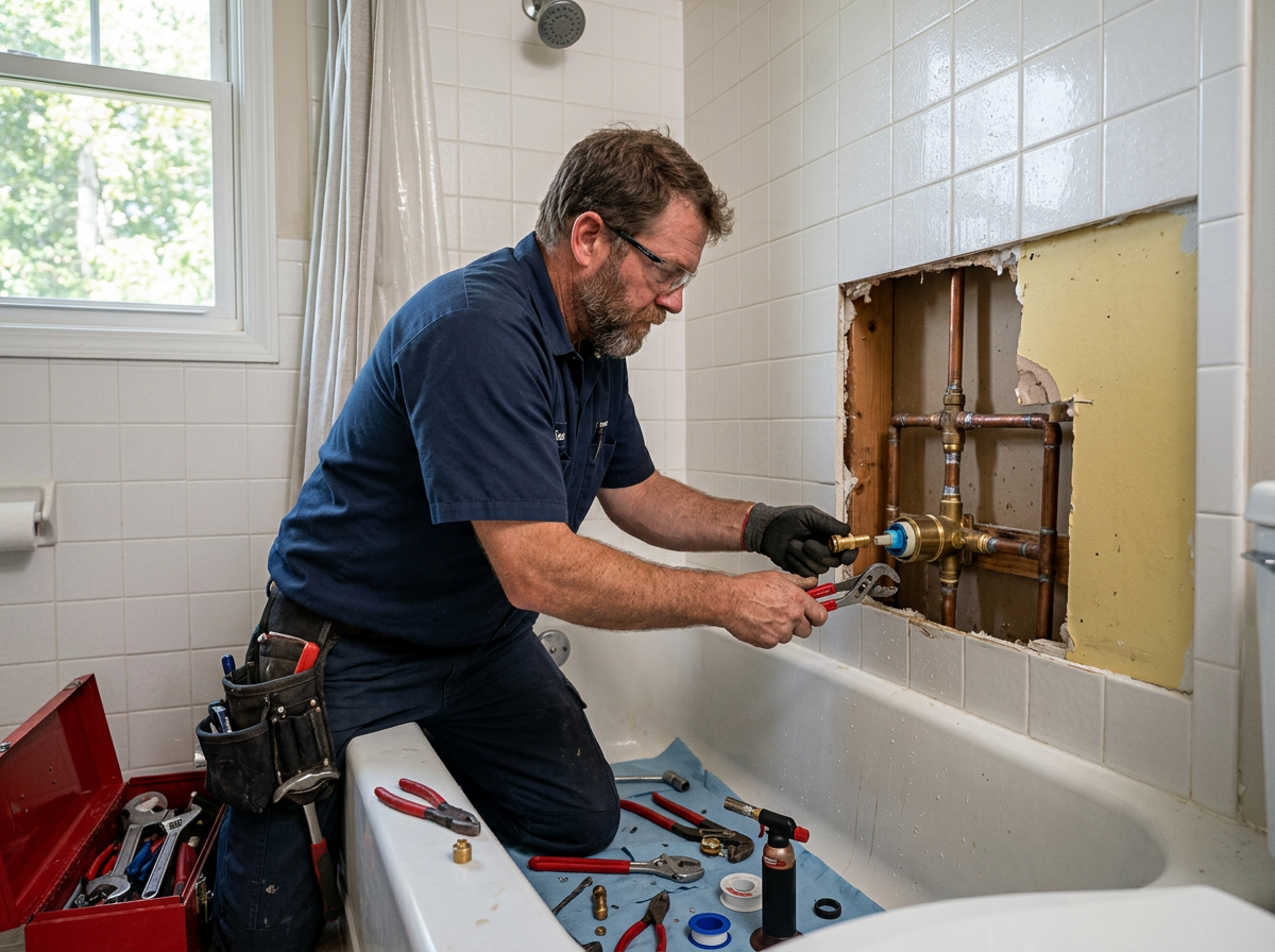 plumbing in Amelia Court House